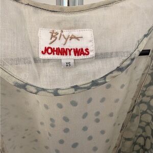 Johnny Was Biya Sleeveless Silk Dress